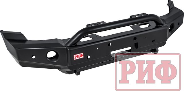Бампер силовой РИФ передний c защитной центр. дугой, под штатные фары для TANK 300 2021-2026. Артикул RIFT30-11385