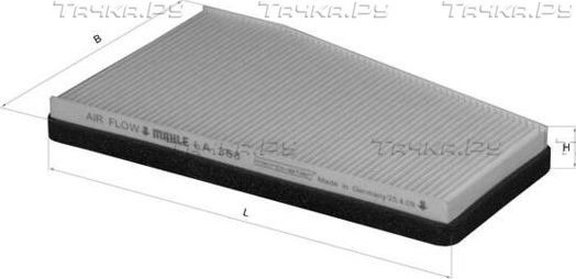 Салонный фильтр Mahle-Knecht для Daewoo Evanda 2002-2005. Артикул LA 368