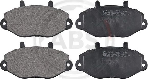 Тормозные колодки ABS. Артикул 36785