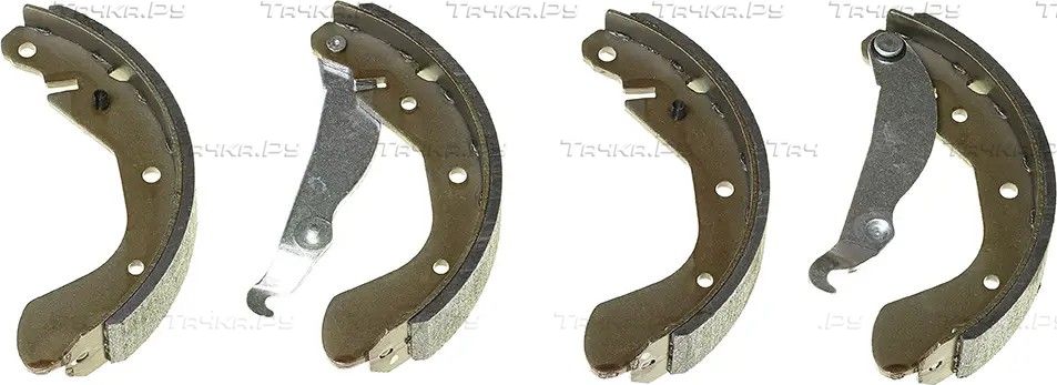 Тормозные колодки Brembo задние для Opel Corsa B 1993-2000. Артикул S 59 511