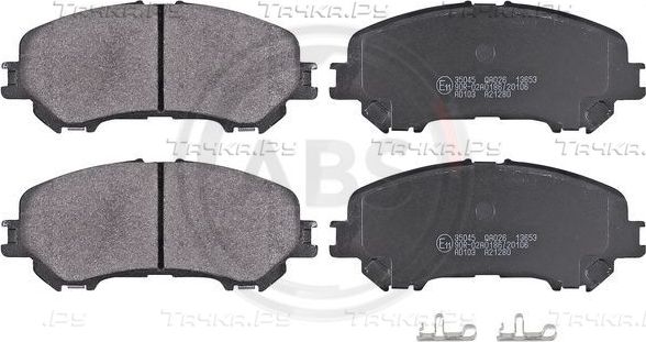 Тормозные колодки ABS. Артикул 35045