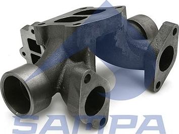 Выпускной коллектор Sampa для Scania G 2004-2015. Артикул 043.265