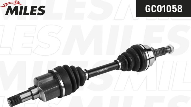 Полуось (привод в сборе, приводной вал) Miles левая для Ford Mondeo I 1993-1996. Артикул GC01058