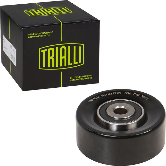 Направляющий (ведущий) ролик приводного поликлинового ремня Trialli. Артикул CM 5512