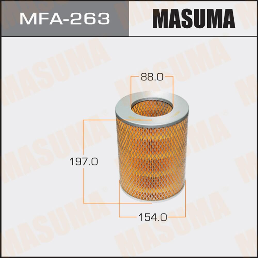 Воздушный фильтр Masuma. Артикул MFA-263