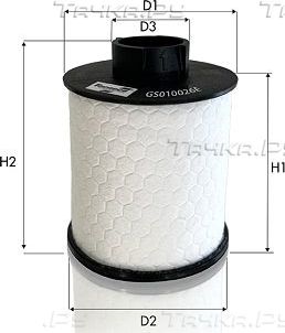 Топливный фильтр  Tecneco Filters. Артикул GS010026E