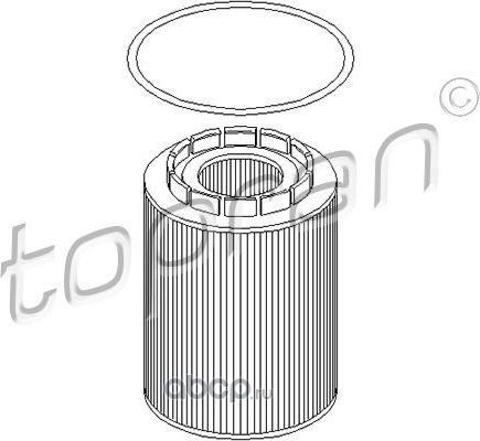 Фильтр масляный (Hans Pries). Артикул 107757