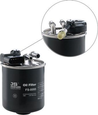 Топливный фильтр JS Asakashi. Артикул FS0095