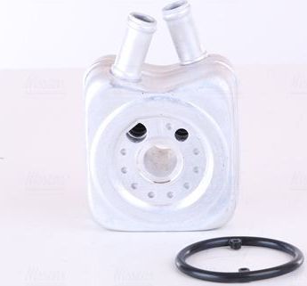 Радиатор масляный (маслоохладитель) для двигателя Nissens (алюминий) для Audi Cabriolet 1994-2000. Артикул 90606