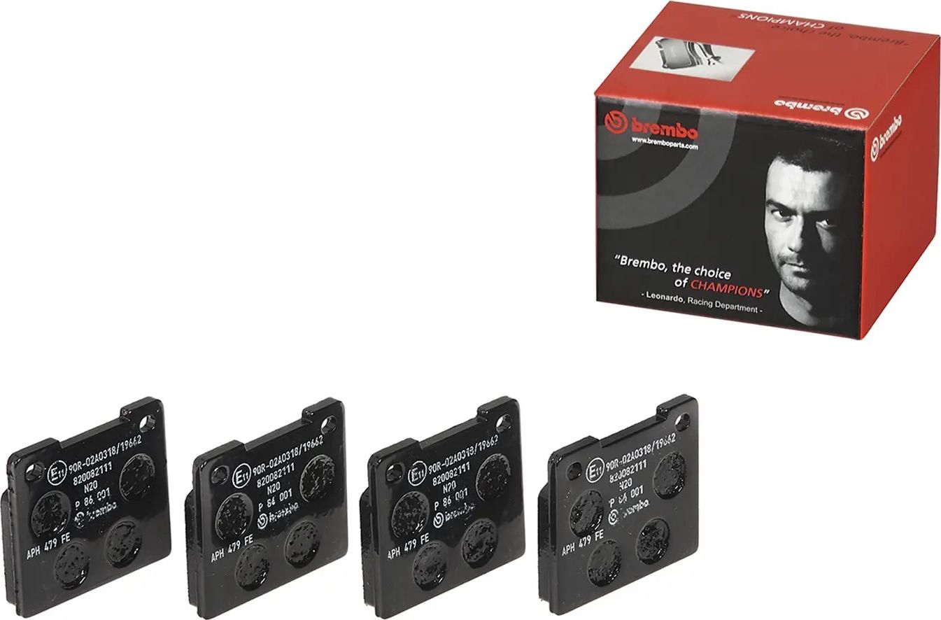 Тормозные колодки Brembo PRIME LINE. Артикул P 86 001