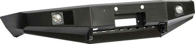 Бампер силовой РИФ передний с доп. фарами без защитной дуги для Nissan Pathfinder R51 2004-2009. Артикул RIFD40-10356