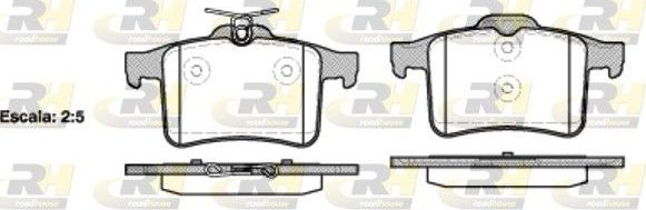 Тормозные колодки RoadHouse. Артикул 21428.00