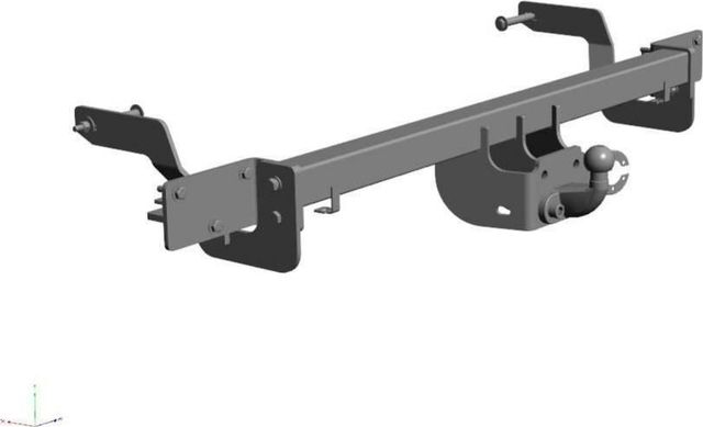 Фаркоп Baltex для Fiat Ducato 250 фургон L1, L2, L3 2006-2026. Фланцевое крепление. Артикул 07230522