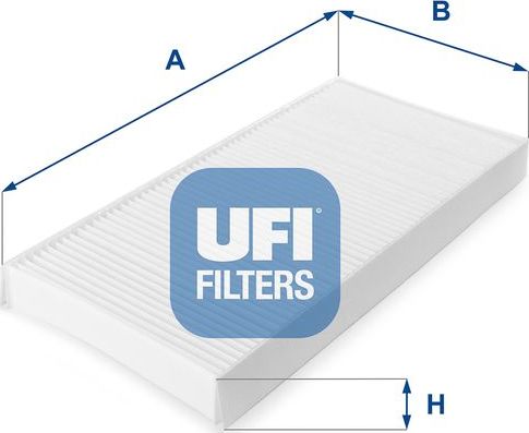 Салонный фильтр UFI. Артикул 53.034.00