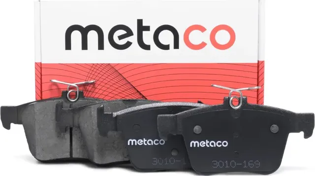 Колодки тормозные AUDI A3/SKODA KODIAQ/VW GOLF/PASSAT/TIGUAN 12- задн. (Metaco) Metaco. Артикул 3010169