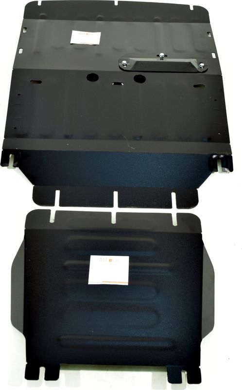 Защита Alfeco для картера и КПП Hyundai H1 Grand Starex 4wd рестайлинг 2017-2026. Артикул ALF.10.52