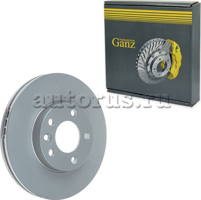 Диск тормозной передний (Ganz). Артикул GIJ10027