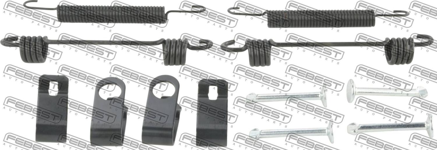 К-кт монтажный барабанных колодок KIA OPTIMA 2010-2015 1204-SONR-KIT Febest. Артикул 1204-SONR-KIT