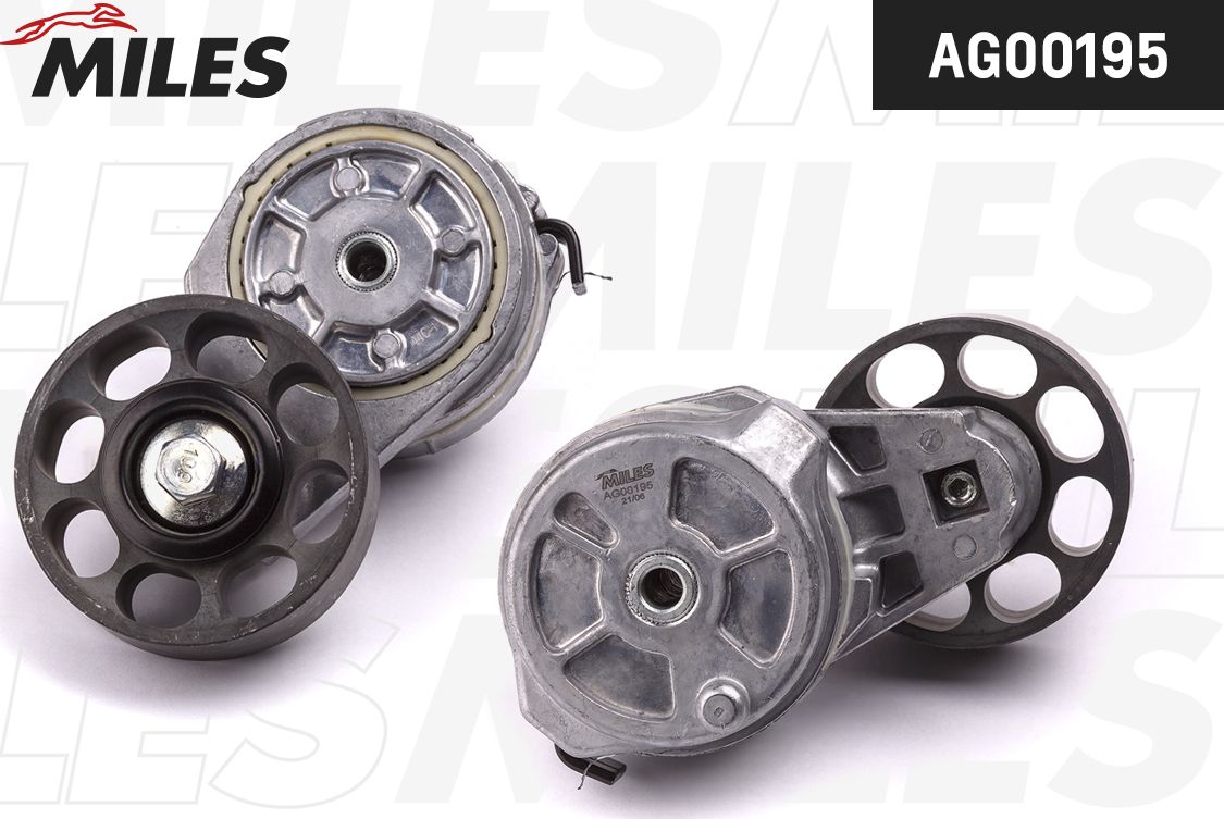 Натяжной ролик (натяжитель) приводного ремня Miles. Артикул AG00195