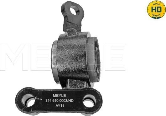 Сайлентблок переднего рычага подвески Meyle HD. Артикул 314 610 0003/HD