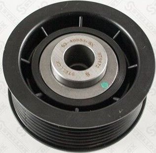 Натяжной ролик (натяжитель) приводного поликлинового ремня Stellox. Артикул 03-40856-SX