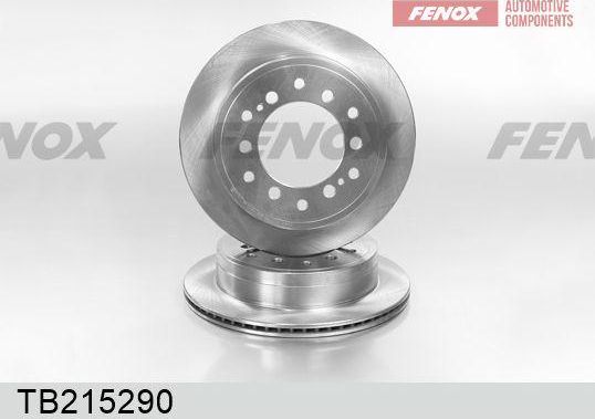 Тормозной диск Fenox. Артикул TB215290