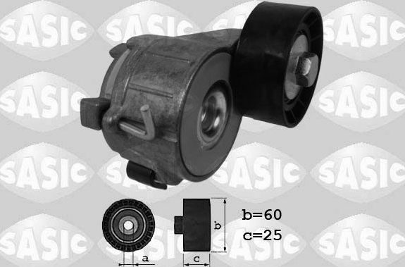 Натяжной ролик (натяжитель) приводного клинового зубчатого ремня Sasic. Артикул 1620017