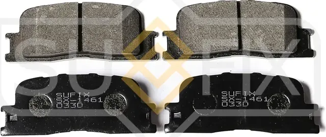 Колодки тормозные дисковые | зад прав/лев | (Sufix). Артикул SX-1461