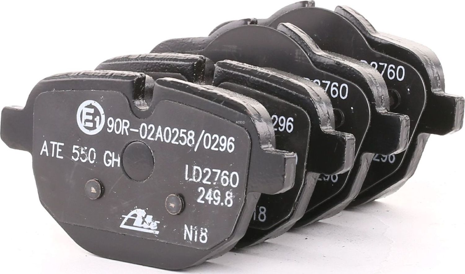 Тормозные колодки ATE Ceramic. Артикул 13.0470-2760.2