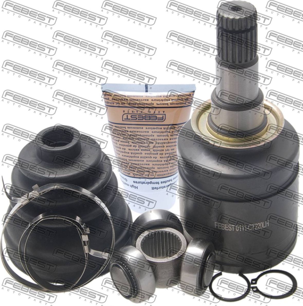 Шрус внутренний (граната) Febest. Артикул 0111-CT220LH