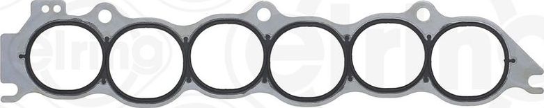 Прокладка коллектора ДВС впускного Elring (HNBR (Hydrierter Acryl-Nitril-Butadien-Kautschuk)). Артикул 878.790