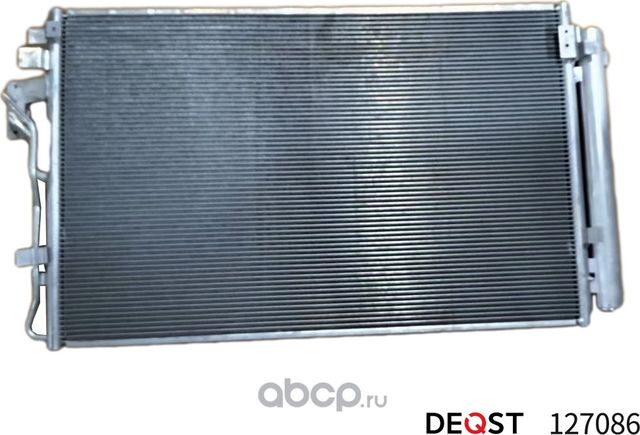 Радиатор кондиционирования KIA SORENTO (XM) Вездеход закрытый 11.09- 2.4 (Deqst). Артикул 127086