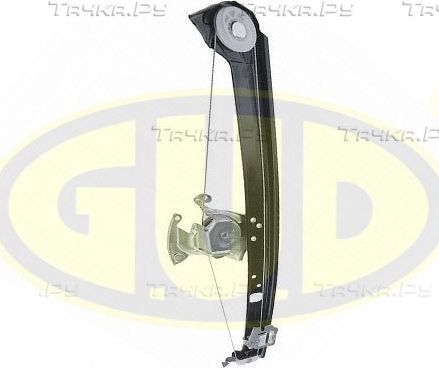 Стеклоподъемник G.U.D. задний левый для BMW X5 I (E53) 2000-2006. Артикул GWR000104