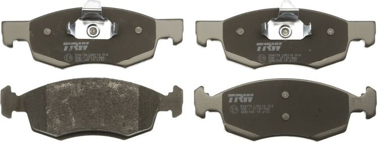 Тормозные колодки TRW COTEC. Артикул GDB1749