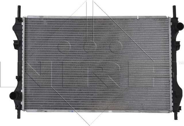 Радиатор охлаждения двигателя NRF (алюминий) для Ford Transit VI 2000-2006. Артикул 509696