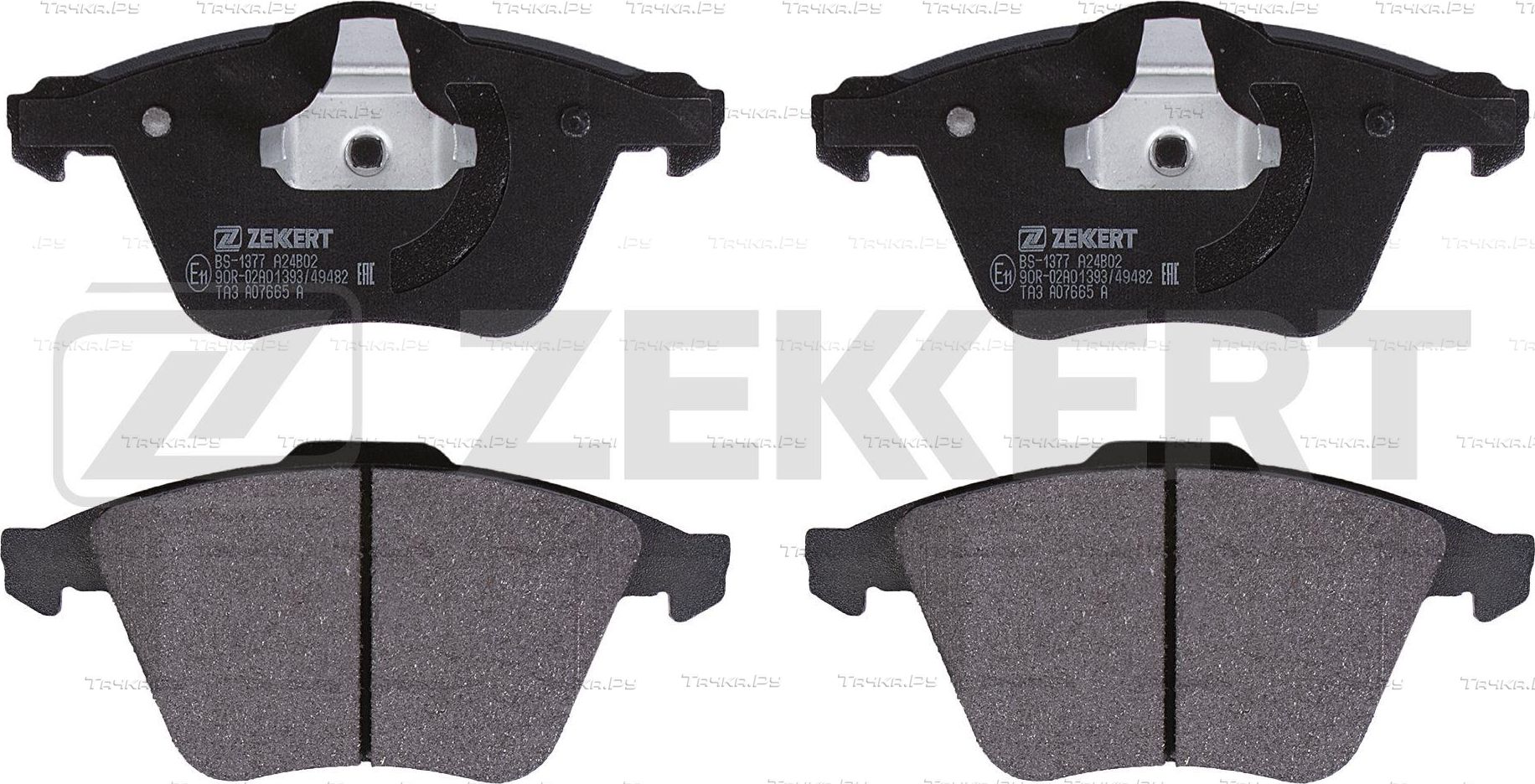 Тормозные колодки Zekkert передние для Cadillac BLS 2008-2009. Артикул BS-1377