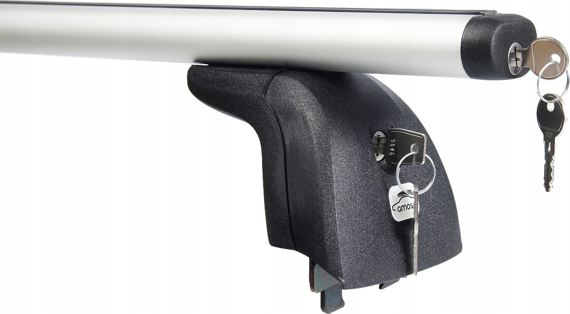 Багажник на крышу Amos Beta на штатные места для Opel Adam хэтчбек 3-дв. 2013-2019 (Аэродинамические дуги). Артикул beta-b-102-f1.2l