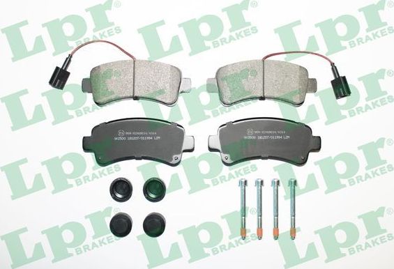 Тормозные колодки LPR. Артикул 05P1994