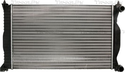 Радиатор охлаждения двигателя Thermotec (алюминий) для Audi A6 II (C5) 2001-2005. Артикул D7A014TT