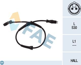 Датчик ABS FAE. Артикул 78099