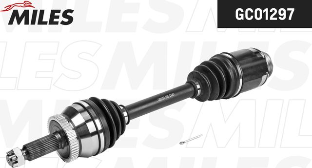 Привод в сборе HYUNDAI SANTA FE 2.4 06-/KIA SORENTO 2.4 CVVT 4WD 09- пер.прав. (Miles). Артикул GC01297