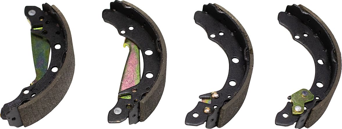 Колодки тормозные задние барабанные (Low Metallic) (Cworks). Артикул C14CR0006