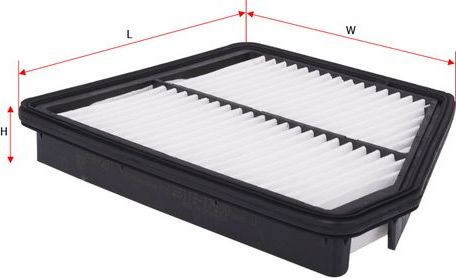 Воздушный фильтр Sakura для Hyundai Matrix I 2001-2010. Артикул A-2817