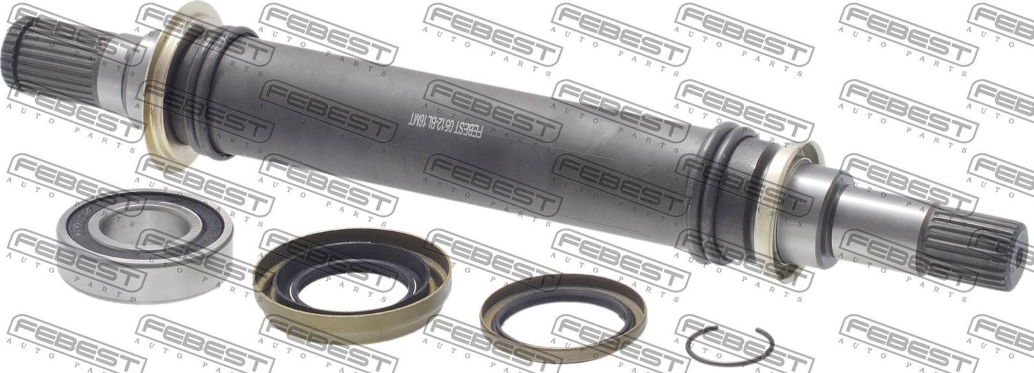 Полуось (привод в сборе, приводной вал) Febest. Артикул 0512-BL16MT