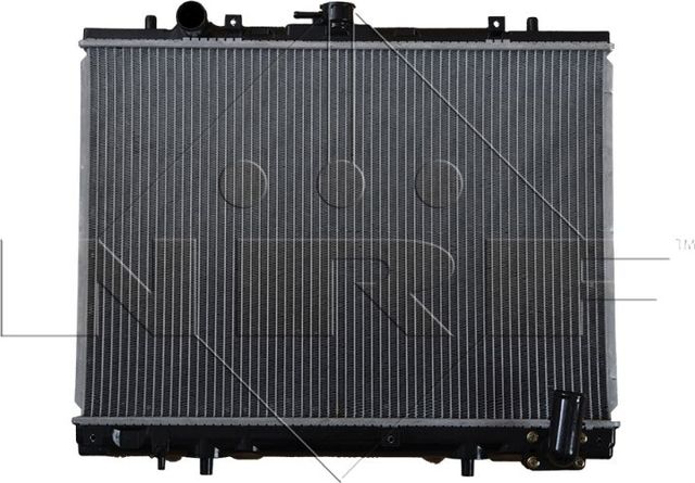 Радиатор охлаждения двигателя NRF (алюминий) для Mitsubishi L200 III 2001-2007. Артикул 52233