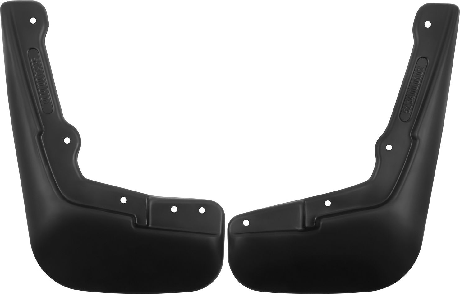 Брызговики Frosch (в пакете) передняя пара для Lada Largus Cross универсал 2012-2026. Артикул NLF.52.34.F12