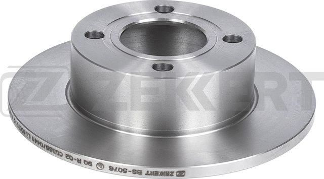 Тормозной диск Zekkert задний для Audi 90 II (B3) 1987-1991. Артикул BS-5076