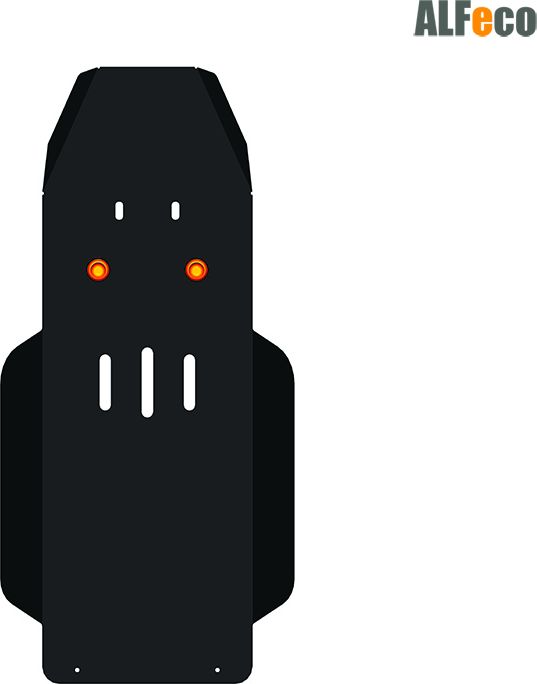 Защита Alfeco для КПП и РК Chevrolet Tracker 2000-2004. Артикул ALF.23.14