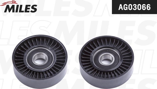 Натяжной ролик (натяжитель) приводного ремня Miles. Артикул AG03066