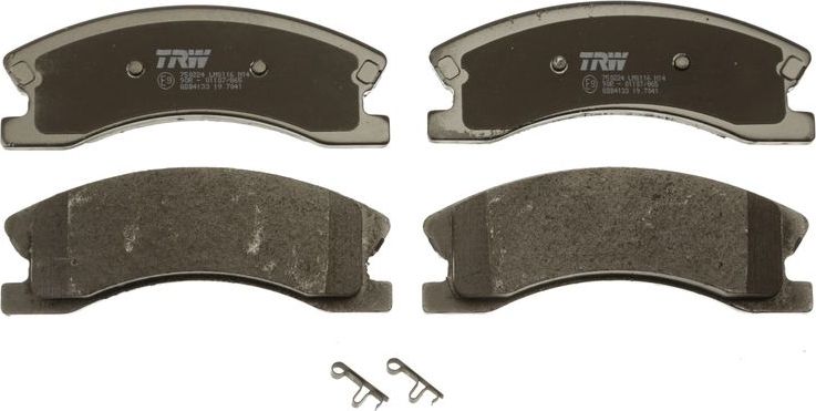 Тормозные колодки TRW COTEC. Артикул GDB4133